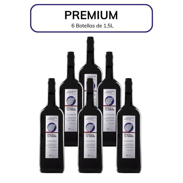 AOVE ECOLÓGICO PREMIUM. VARIEDAD PICUAL. EXTRACCIÓN EN FRÍO 17º